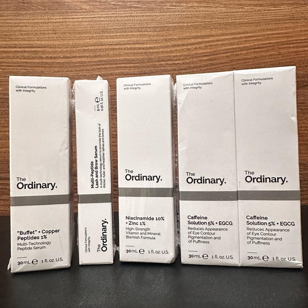 NEW - ‼️5 x THE ORDINARY SET - BUNDLE DEAL 5 PACKS SERUM |